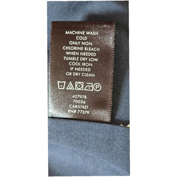 Ann Taylor Size 6 Dress Sleeveless Lined Tailored Navy Red Pink Print - Picture 6 of 8